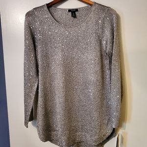 Alfani Sequin Sweater